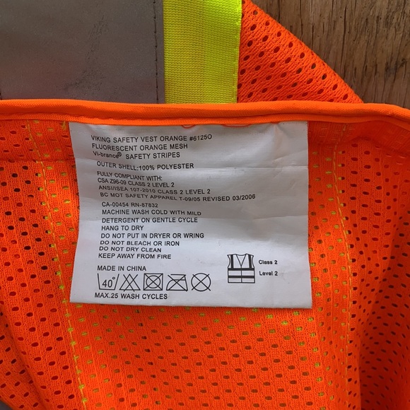 Mesh Safety Vest - Picture 6 of 6
